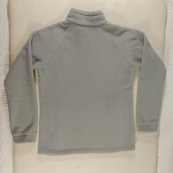 🌟🎉HP🌟🎉Columbia Youth Gray Fleece Pink Zip Size L (14/16) - Picture 2 of 12